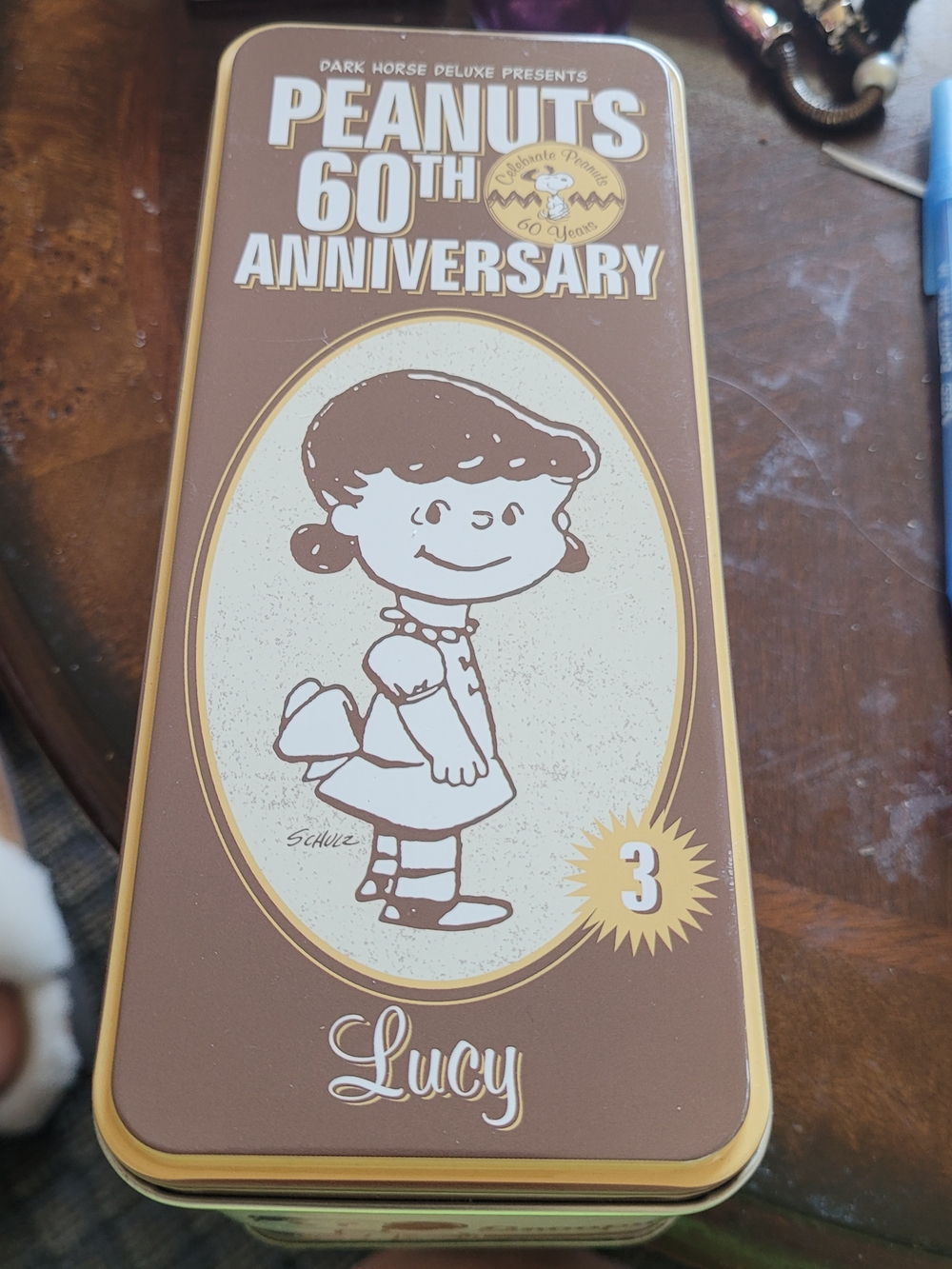 Peanuts 60th Anniversary Tin With Lucy Number 577 Of 650